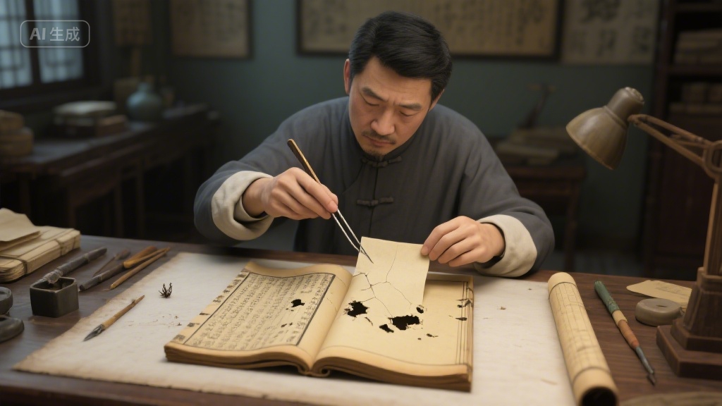 指尖上的千年：古籍修复师的职业坚守与文化传承