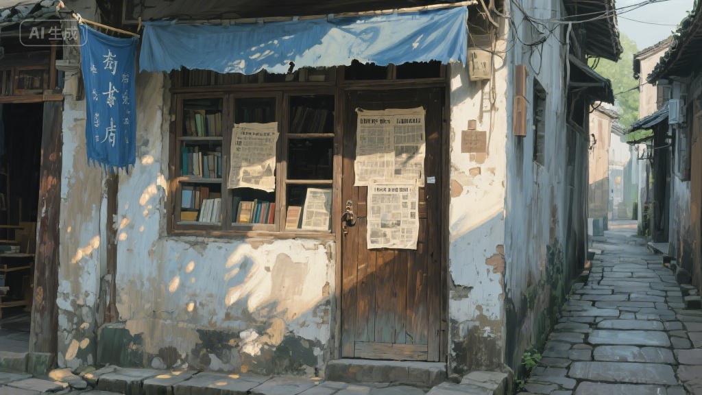 巷尾老书店：时光褶皱里的墨香秘境