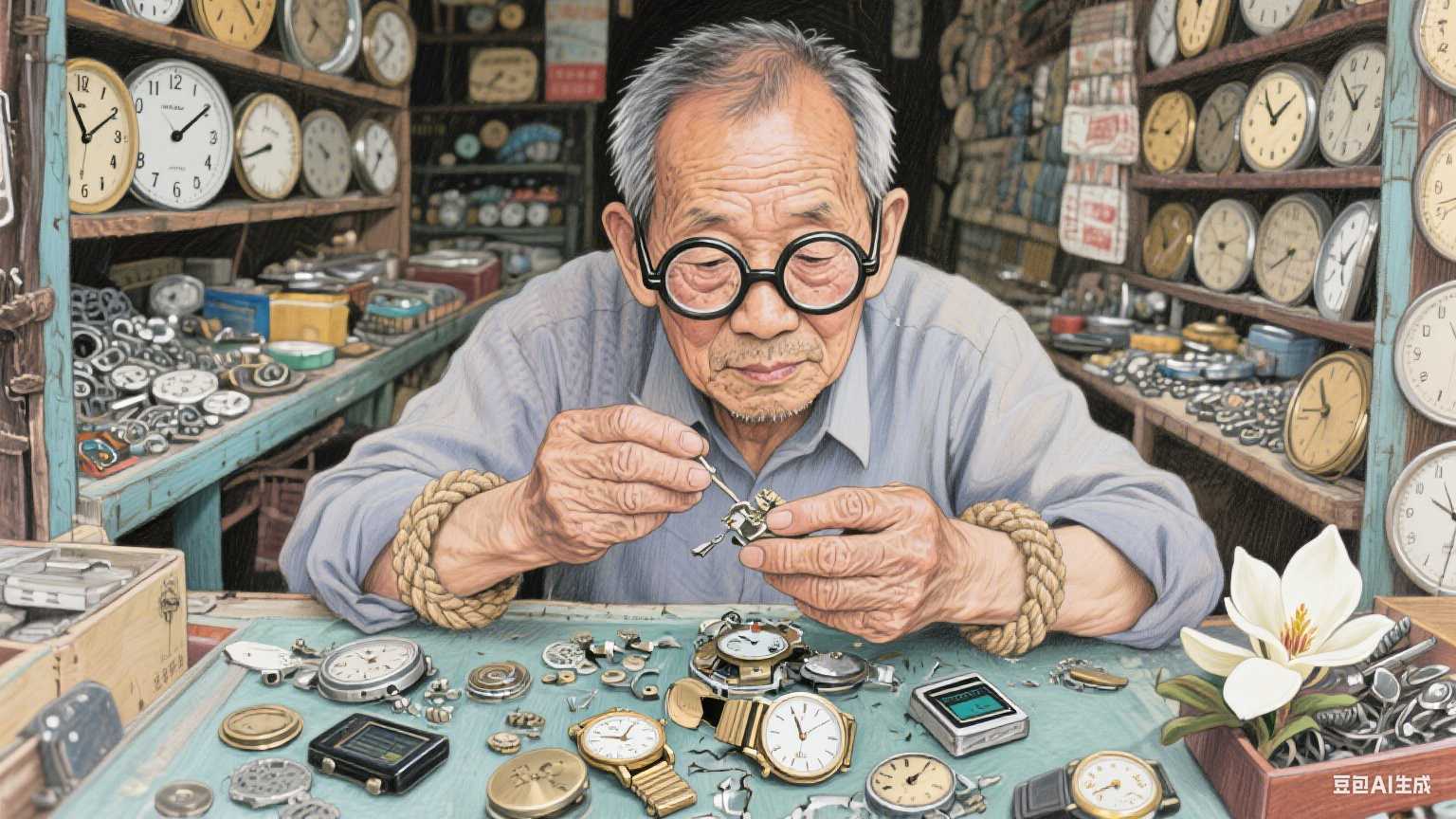 铜齿轮里的光阴