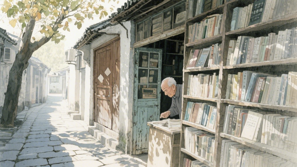 老书店里的时光褶皱