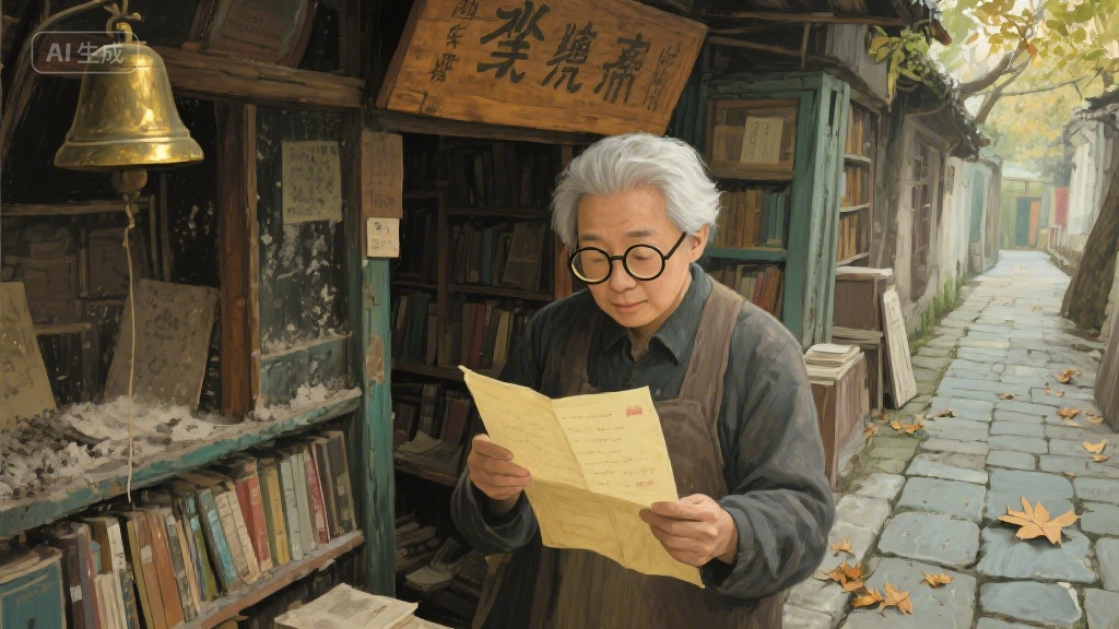 旧书店里的时光信笺