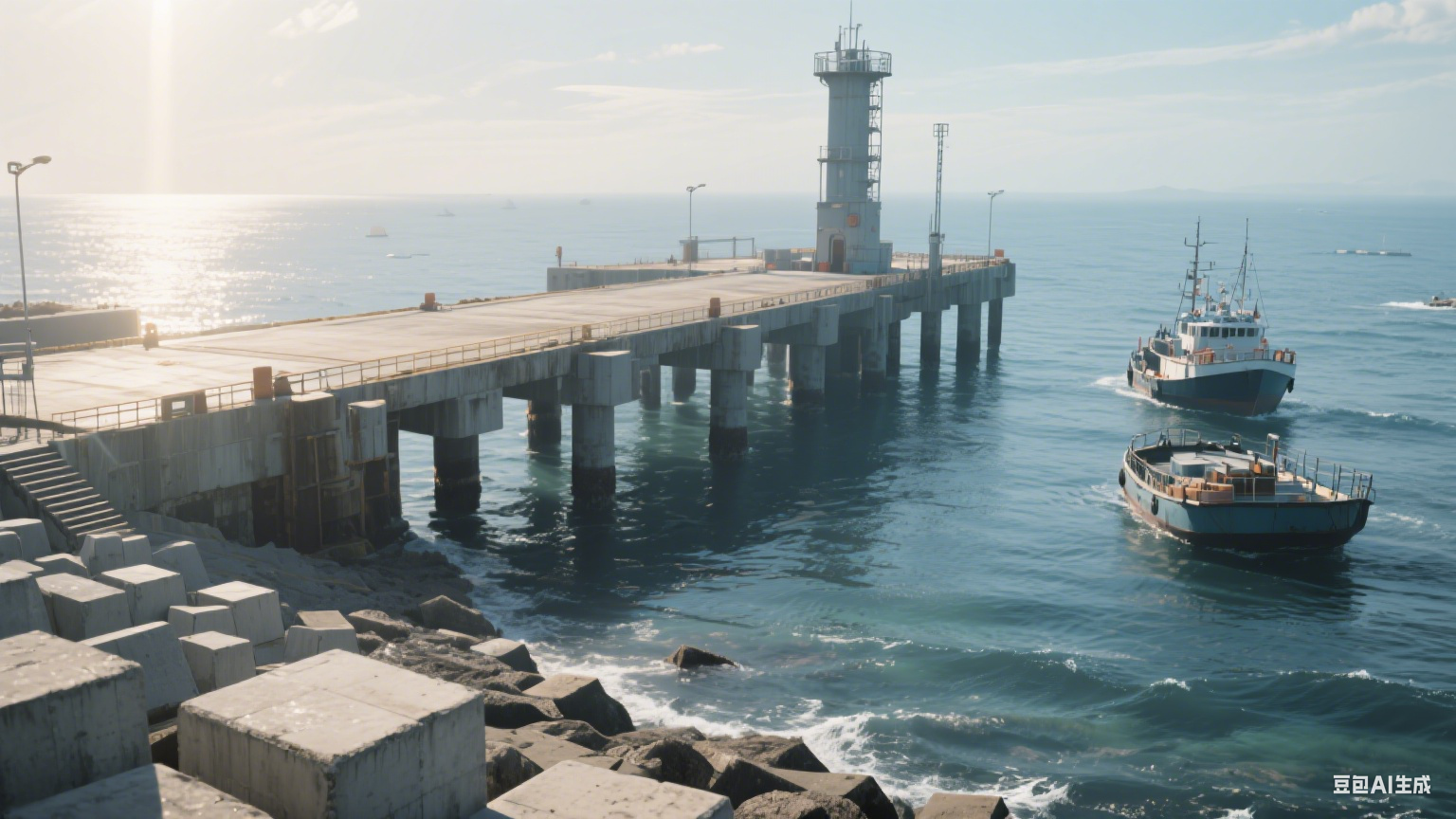 港口工程：海岸线上的工业基石与技术集成