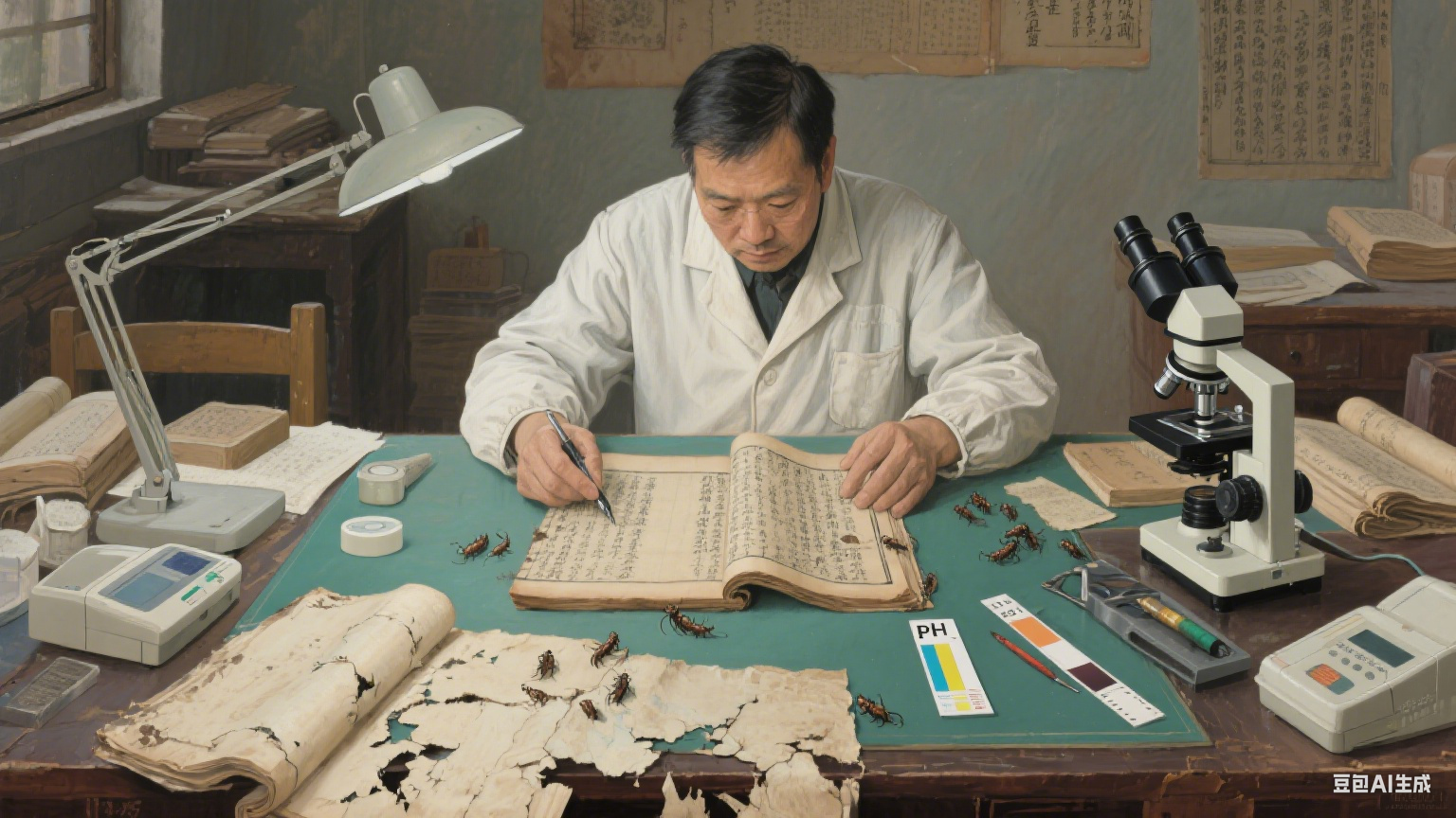 指尖上的千年传承：古籍修复师的坚守与困境