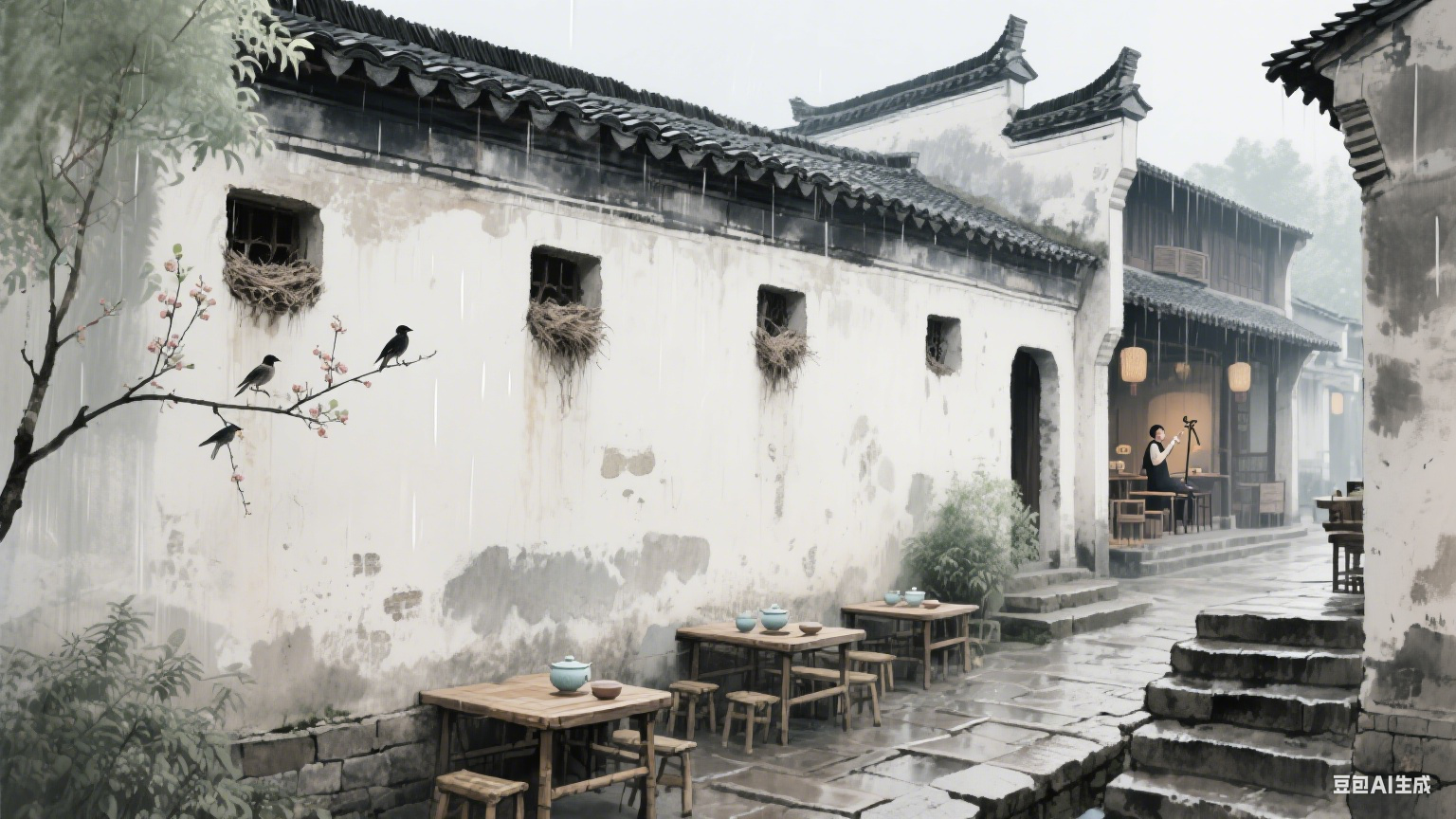 砖缝里的月光,梁柱间的光阴