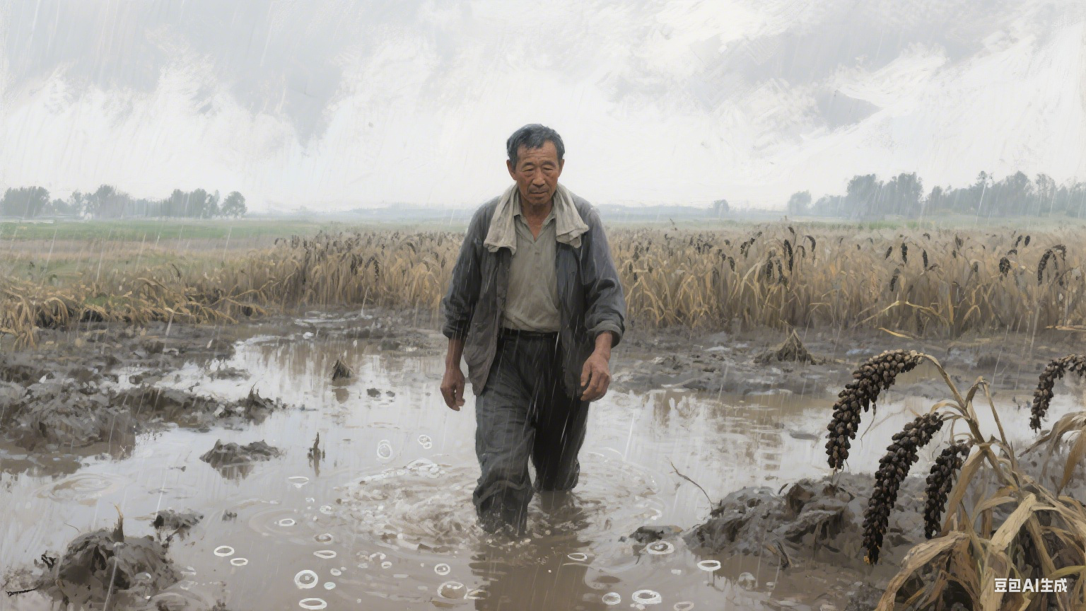 雨线里的年轮：那些被降水镌刻的日子