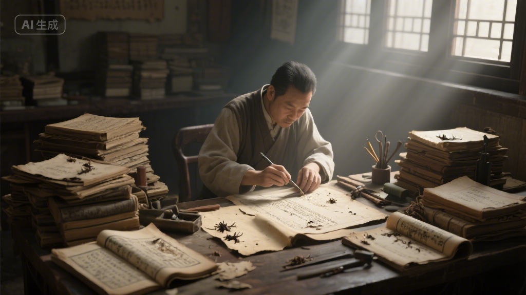 古籍修复师：在时光裂隙中守护文明根脉