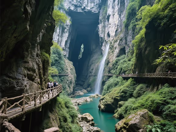 地心谷周围有什么景点
