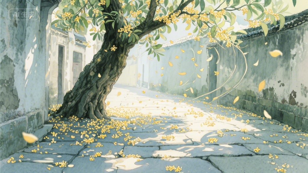 桂花落时，人间满是温柔序章