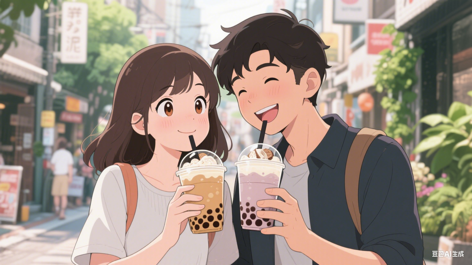 翻到旧奶茶杯时突然就想起你啦