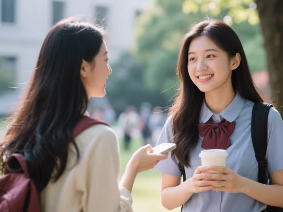 怎么跟女留学生聊天