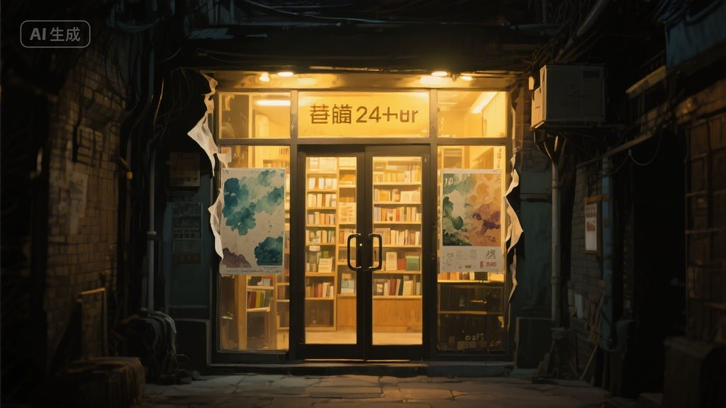 巷尾那家 24 小时书店，藏着城市最暖的夜