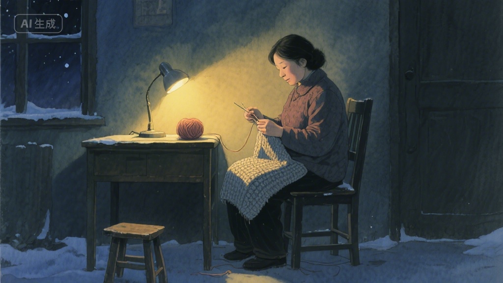 那件起球的旧毛衣，藏着我半生的暖