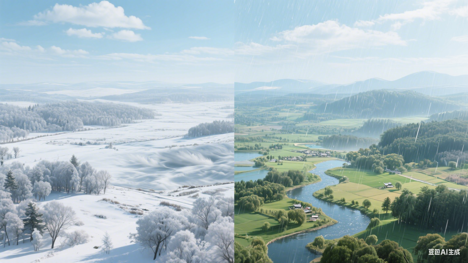 温带季风气候:自然节律与地理环境的交织