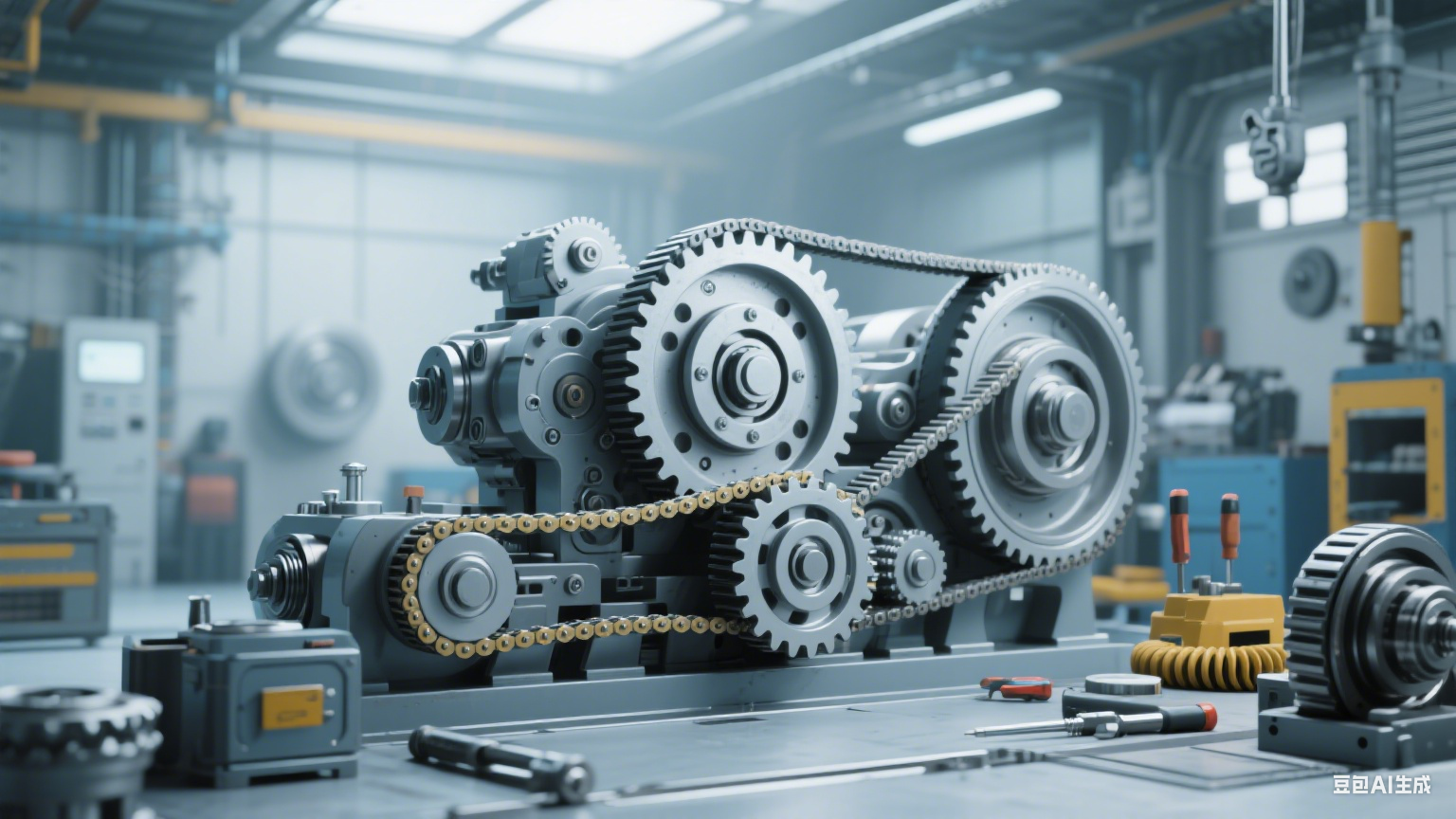 机械传动:工业运转的核心动力纽带
