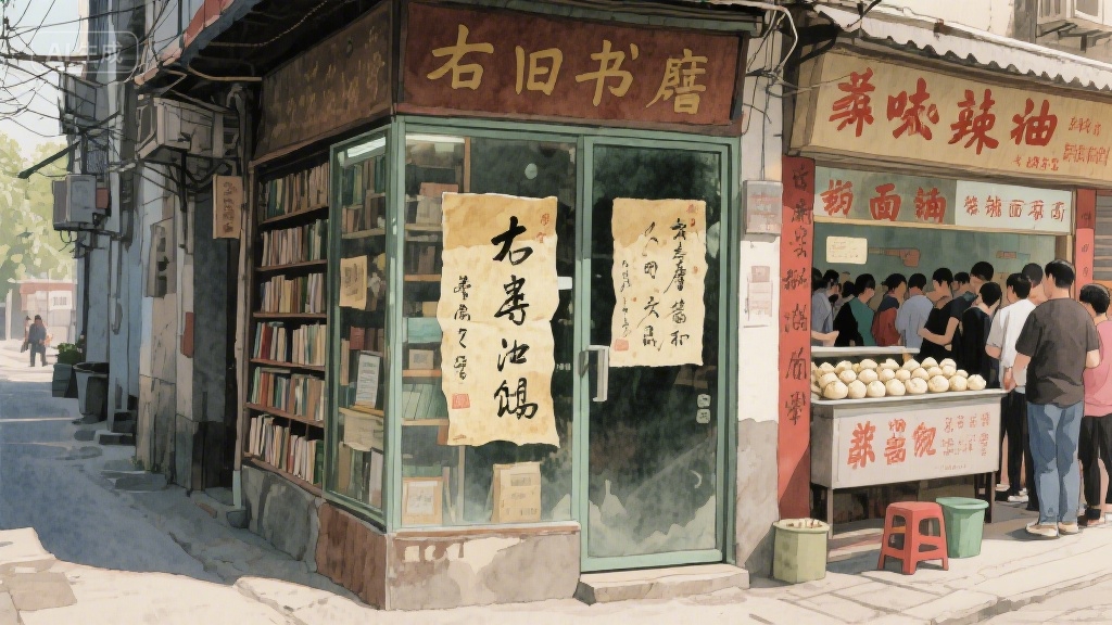 巷子里的旧书店，藏着比时光更慢的故事