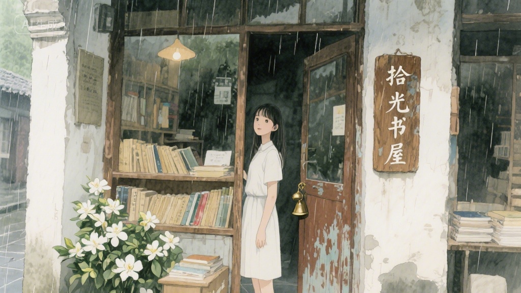 旧书店里的时光信笺