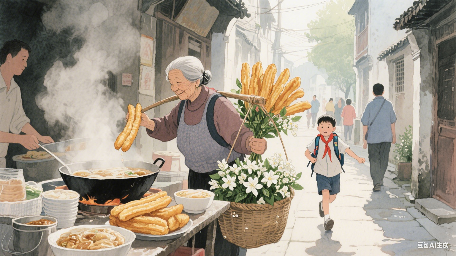 巷弄里的时光邮差