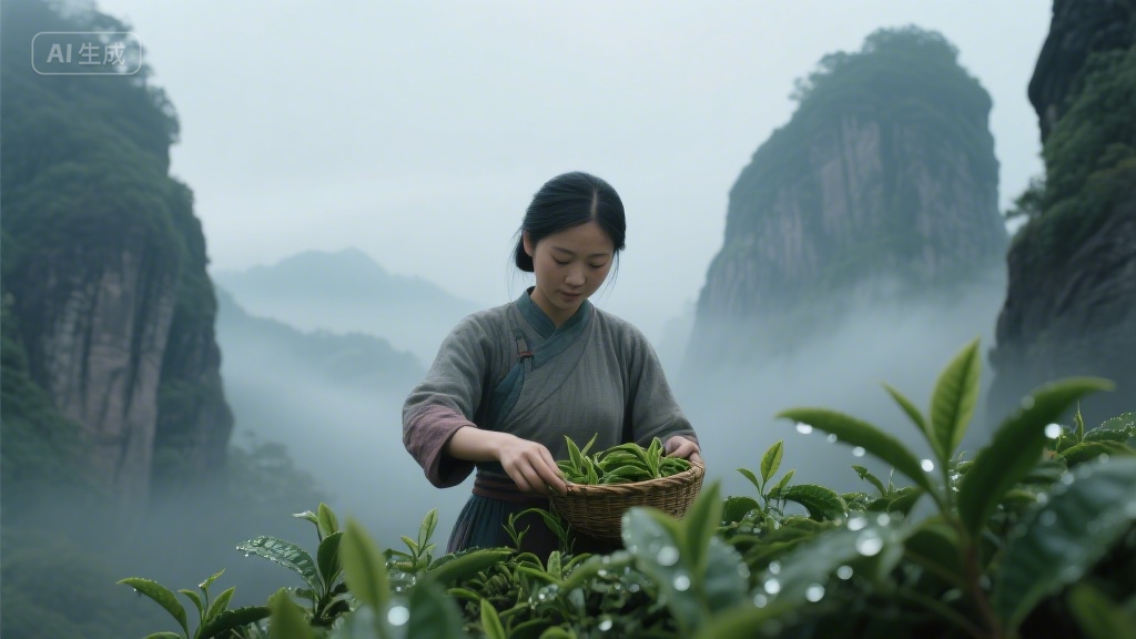茶事三叠：山魂・水骨・叶语