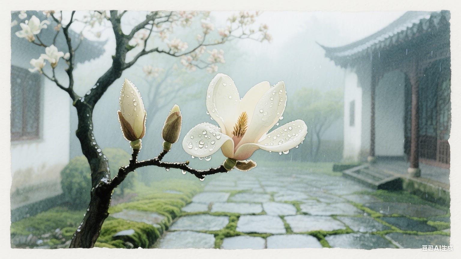 湿度的絮语：藏在时光褶皱里的温润气息