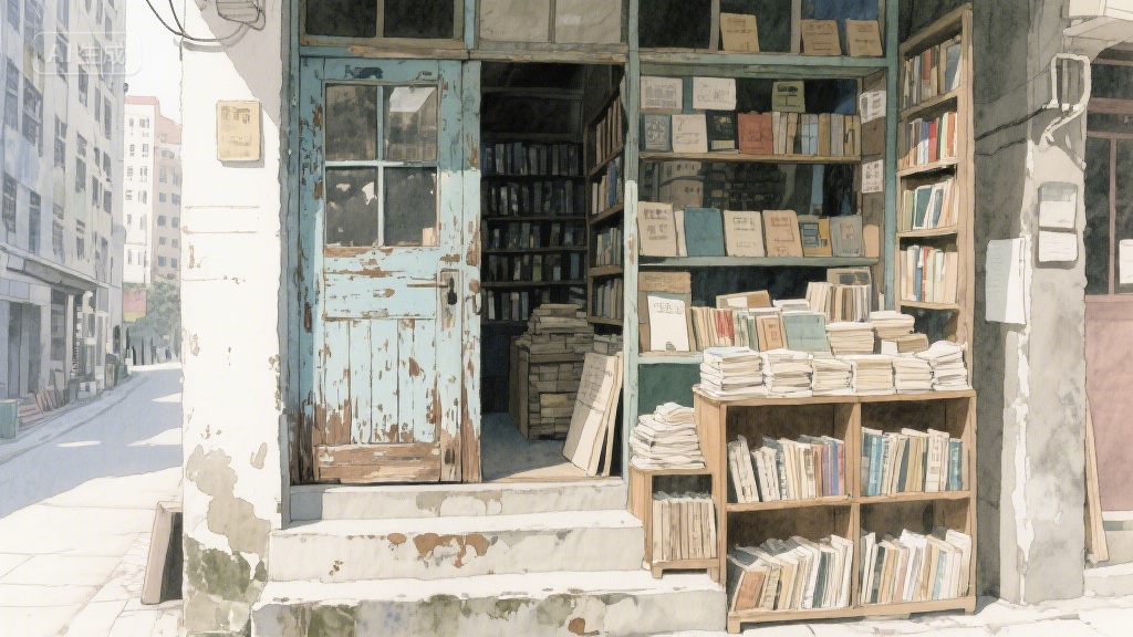 城市旧书店：时光褶皱里的阅读角落
