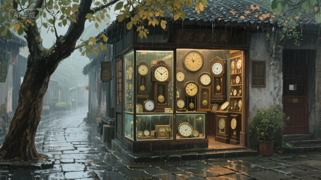 老钟表店的秘密