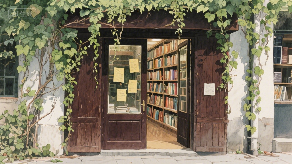 巷子里的旧书店，藏着比时光更慢的故事