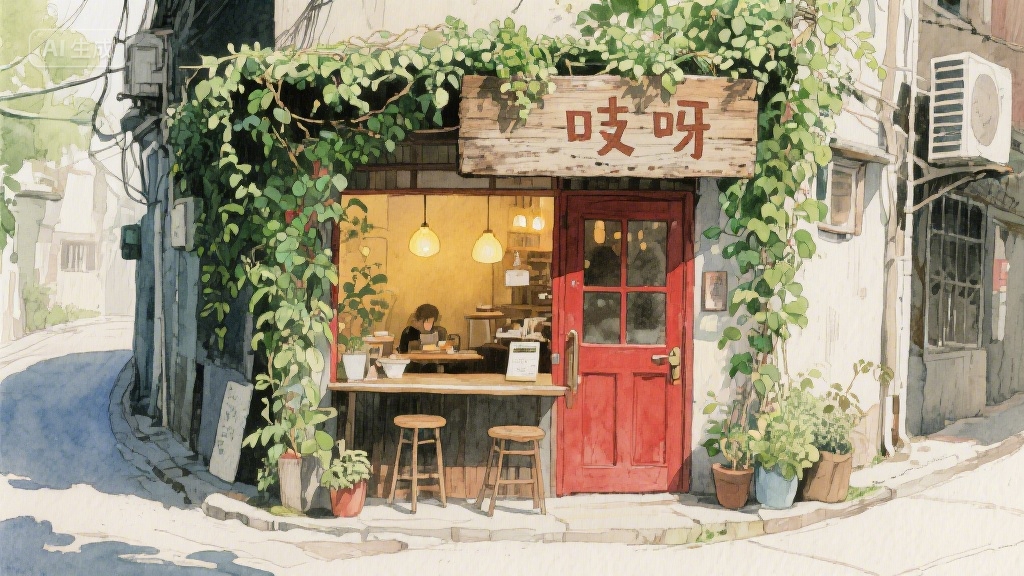 街角那间藏着故事的小咖啡馆