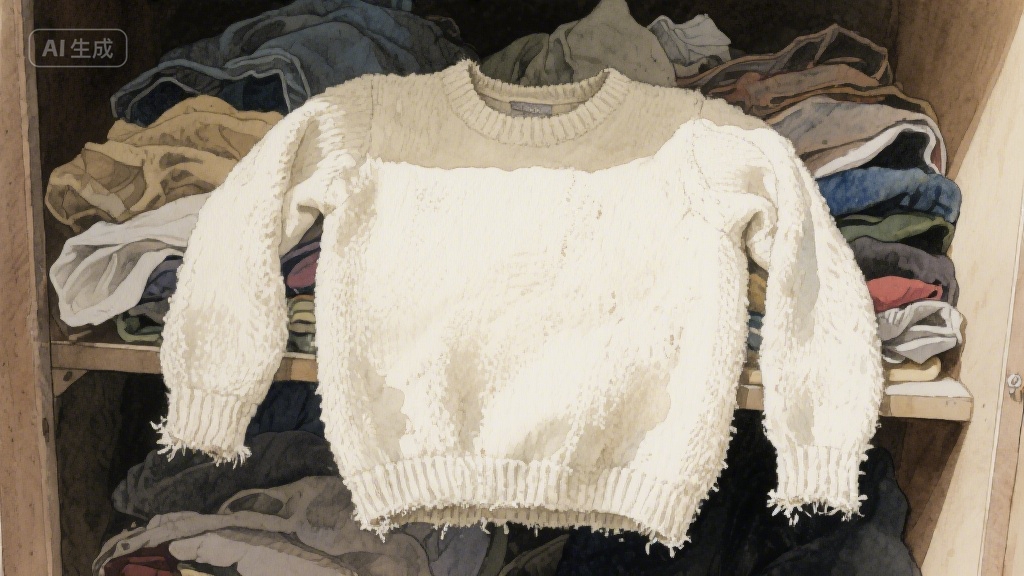 那件起球的旧毛衣，藏着我整个青春的暖