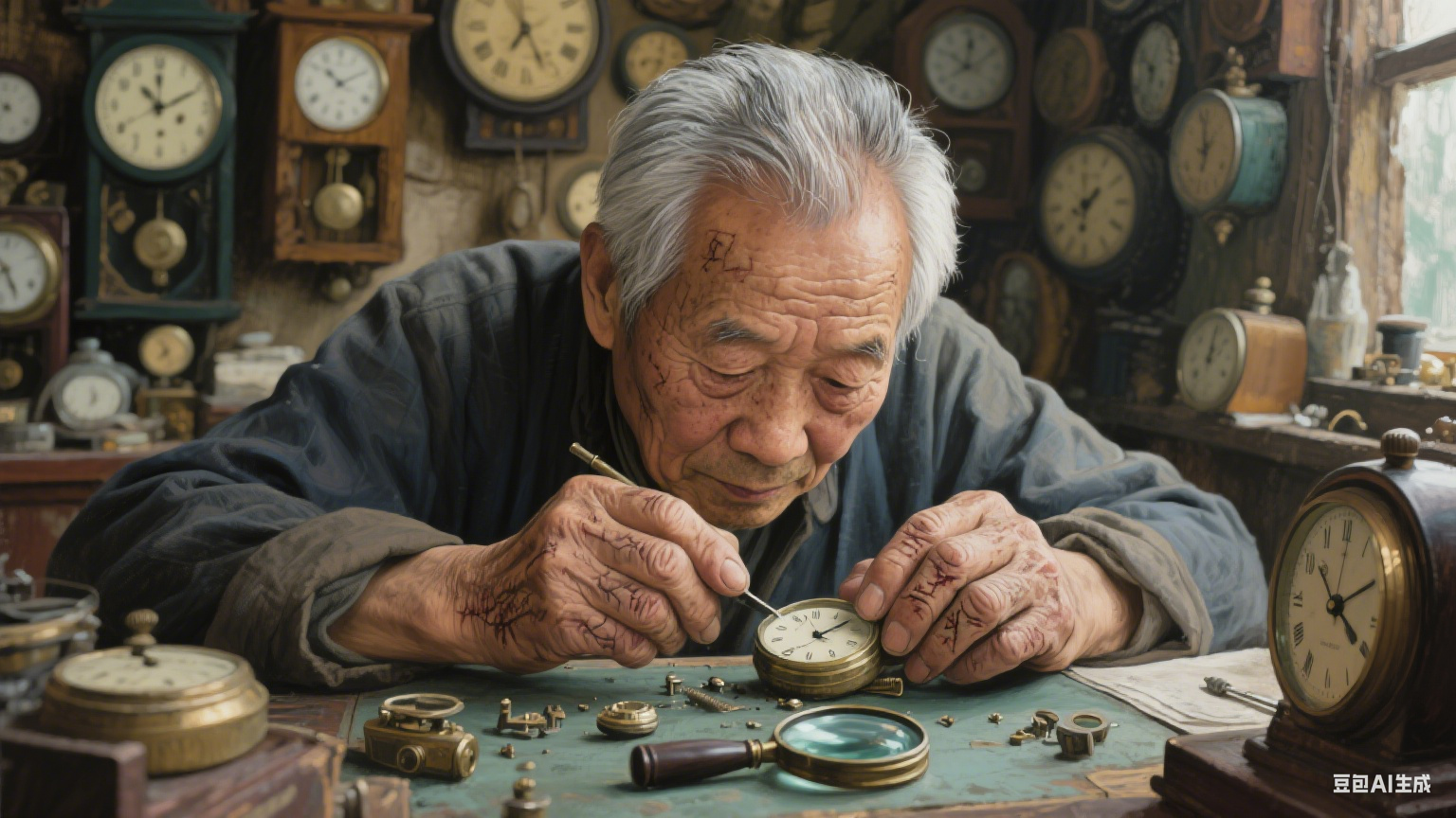 巷尾修表匠：时光里的温暖守望者