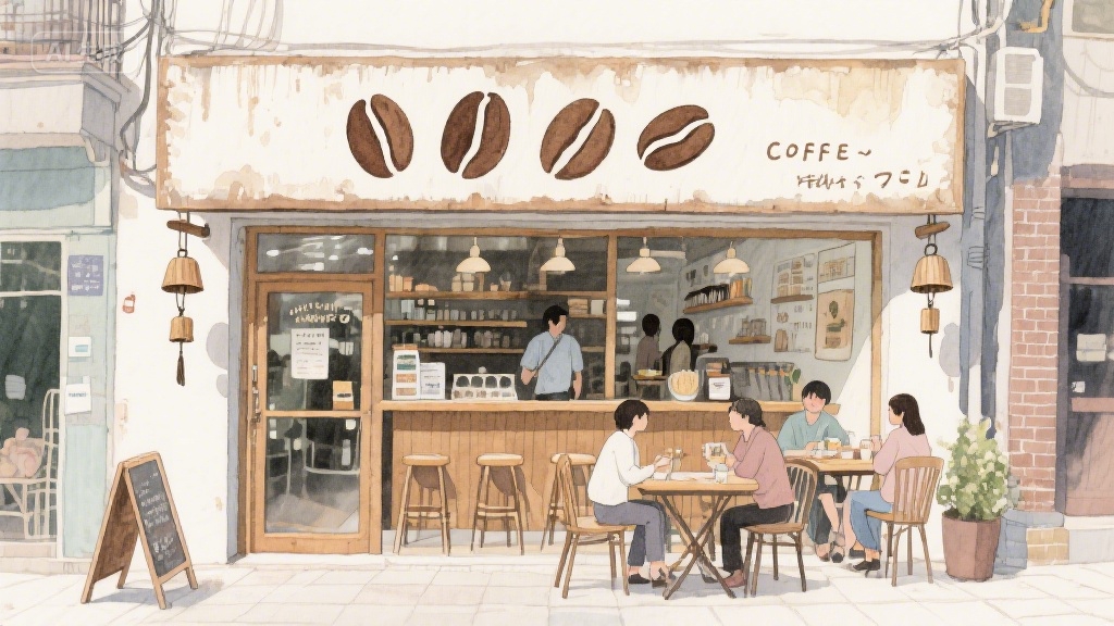 街角那间藏着故事的小咖啡馆