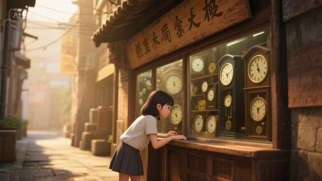 老钟表店的秘密