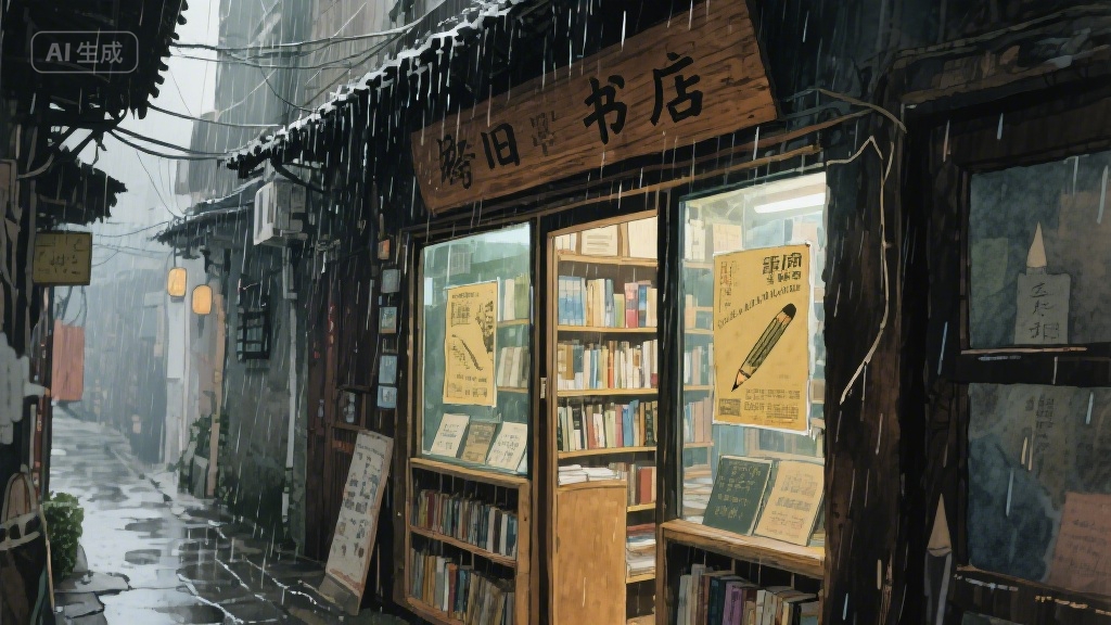 巷子里的旧书店，藏着比时光更慢的故事
