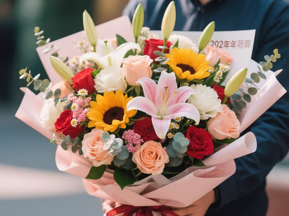 鲜花预订送货上门
