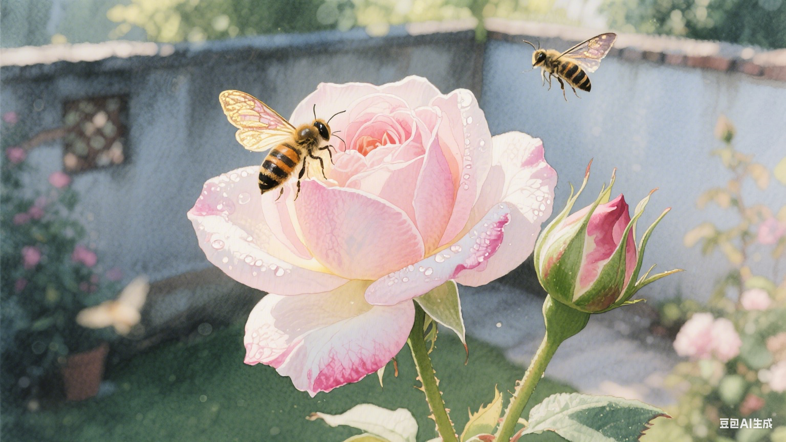 花影流转：自然织就的斑斓锦缎