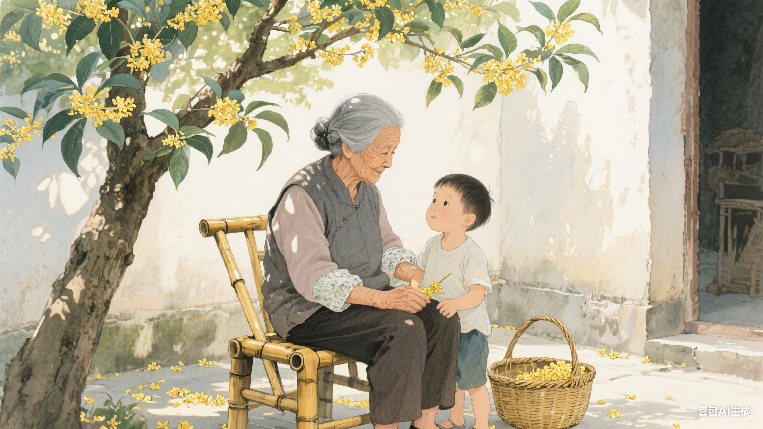 桂香漫过旧光阴