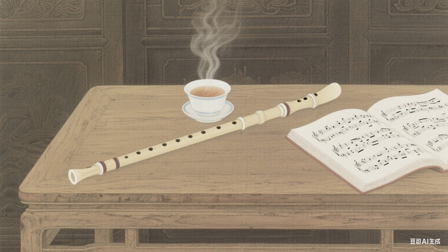 竹间清响，是时光吹过的形状