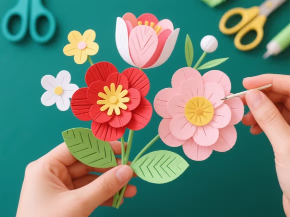 花朵手工制作教程