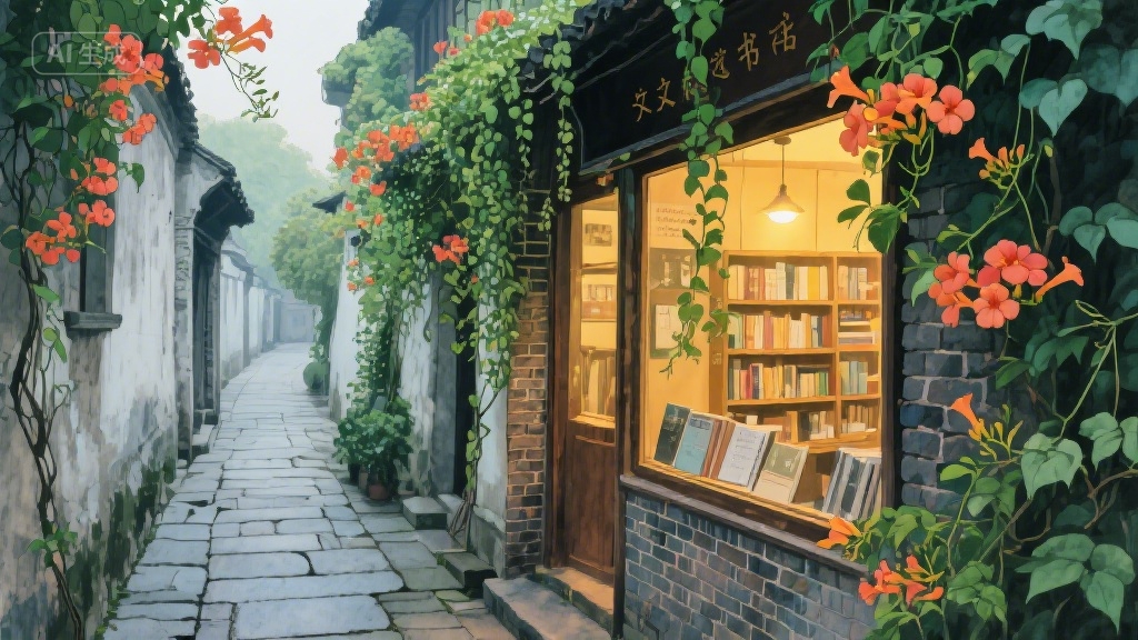 巷尾书斋：时光褶皱里的墨香秘境