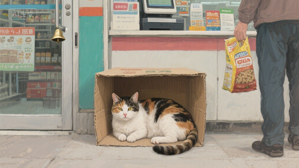 城市角落里的毛球：那些与我们共享霓虹的流浪猫