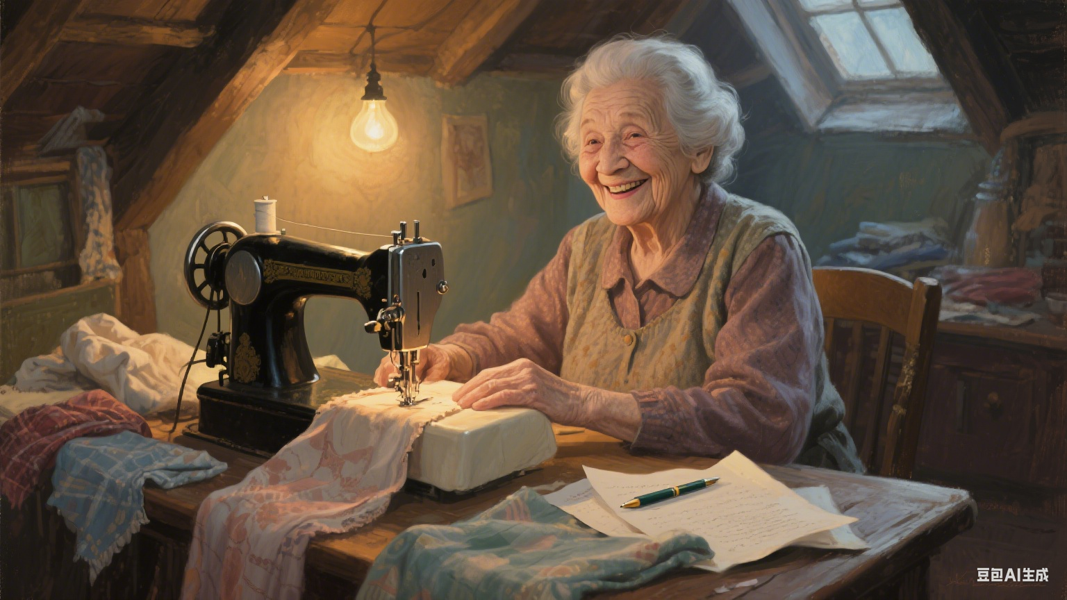 那台缝纫机，藏着我整个童年的暖