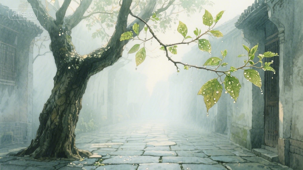 梧桐叶上的时光信笺