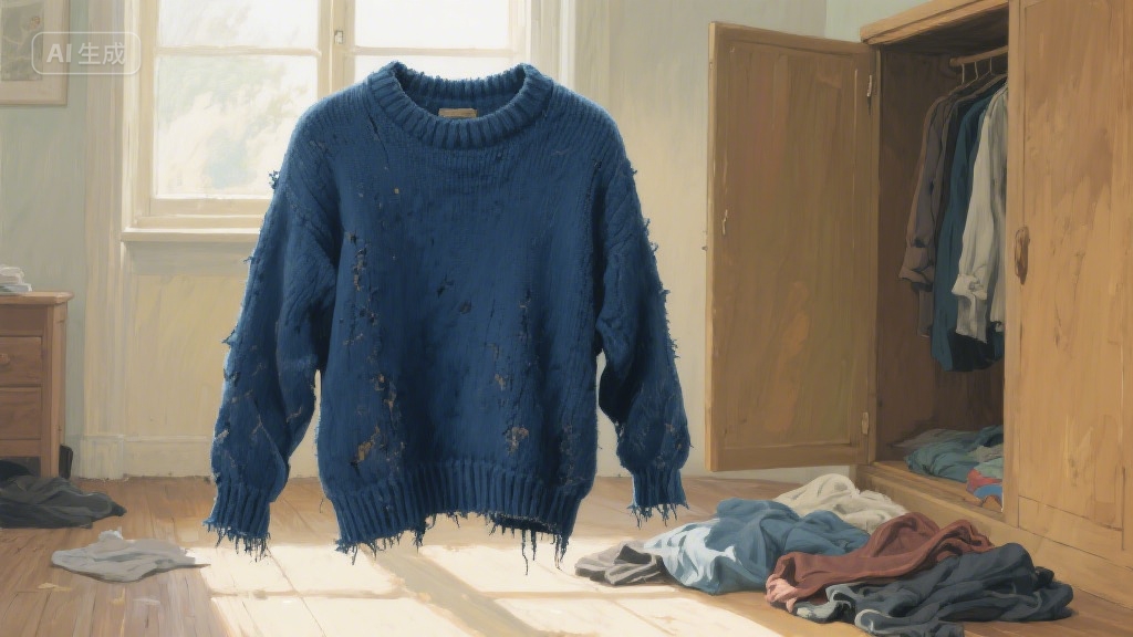 衣柜深处的旧毛衣，藏着我整个冬天的暖