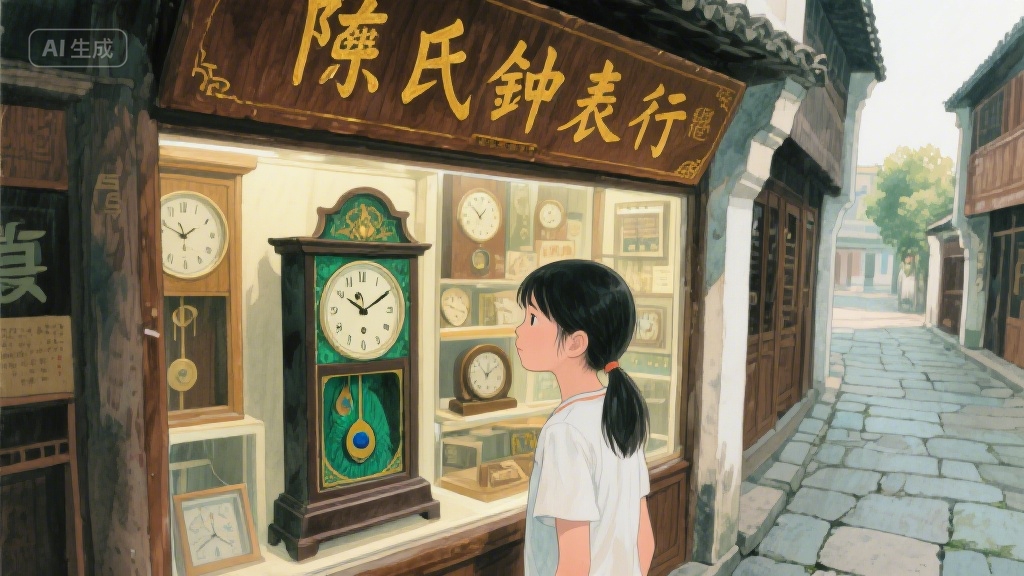 老钟表铺的秘密