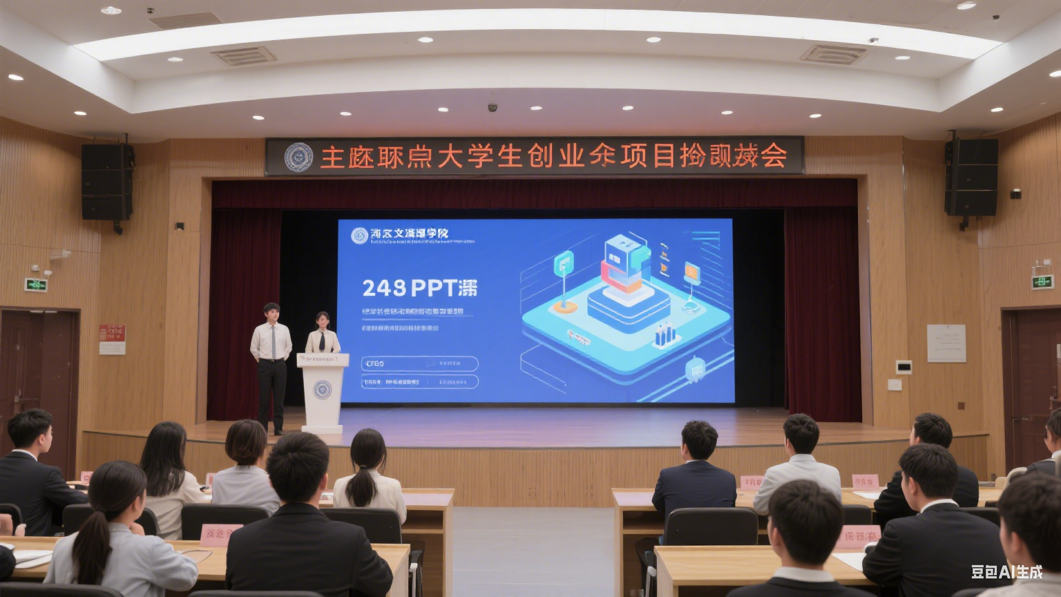 临港文理学院举办 “创业项目路演会” 搭建投融资对接平台