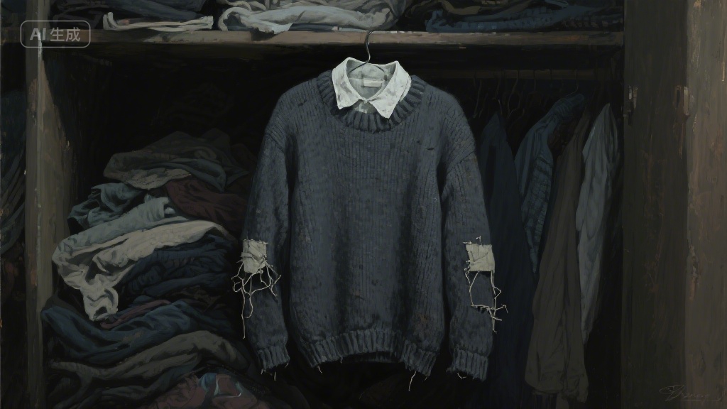 衣柜深处的旧毛衣,藏着我整个冬天的暖