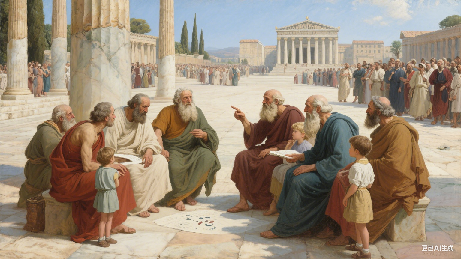 探寻古希腊自然哲学：解构世界本源的智慧之光