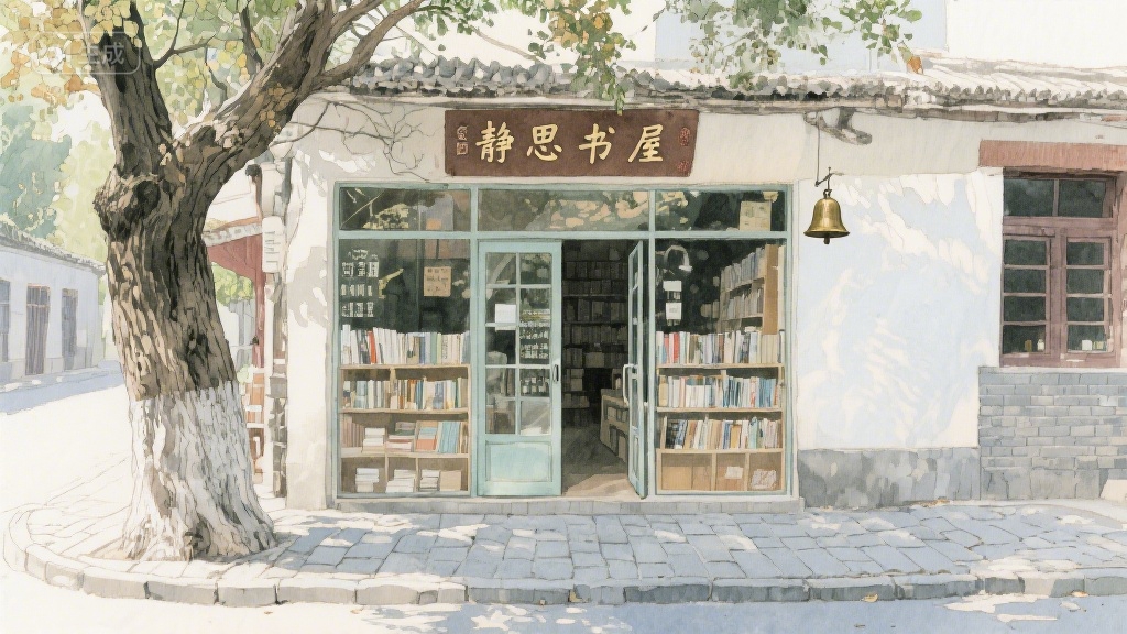 街角老书店：时光褶皱里的墨香秘境