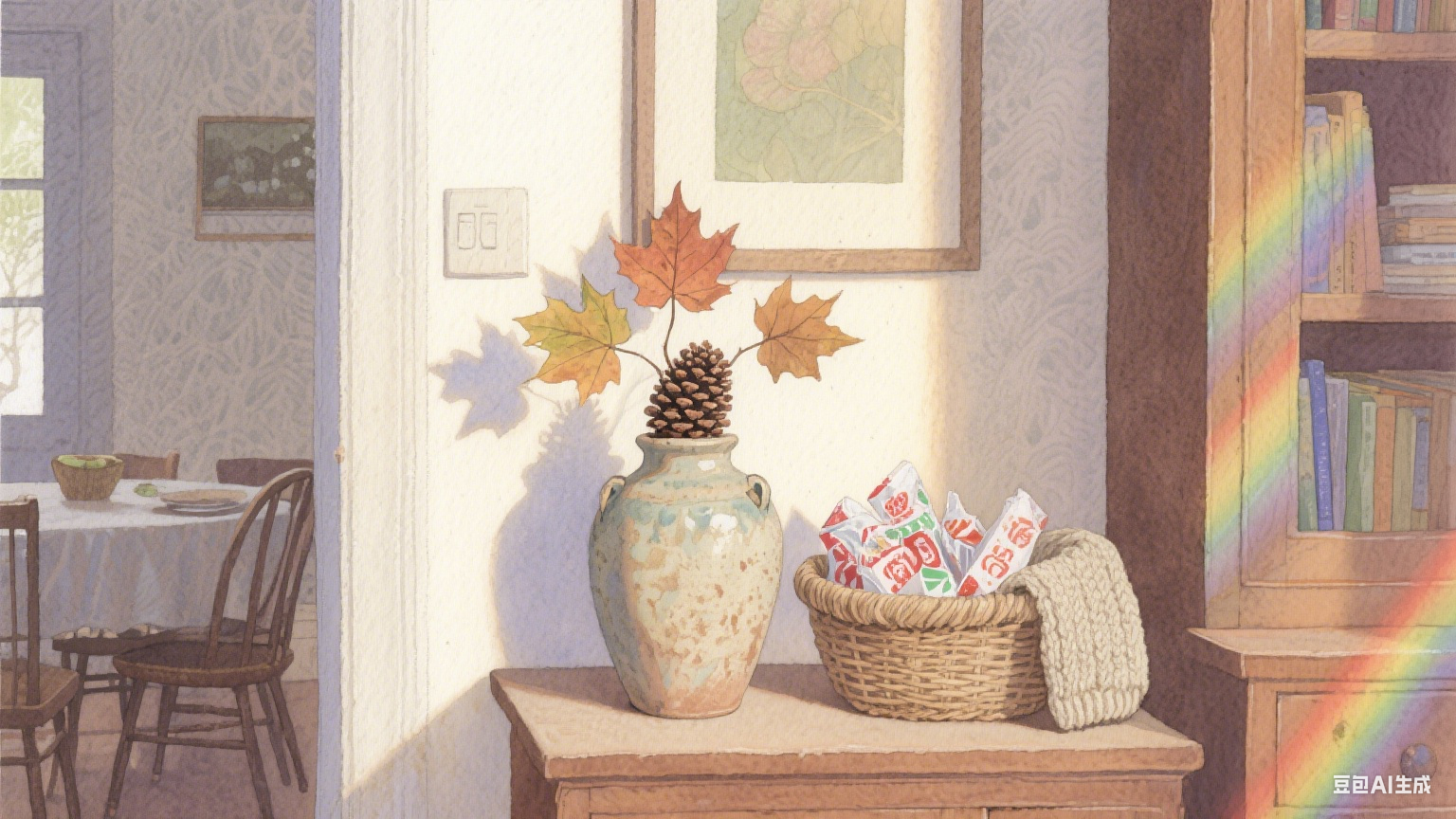 光阴织就的屋檐下，藏着生活最柔软的褶皱