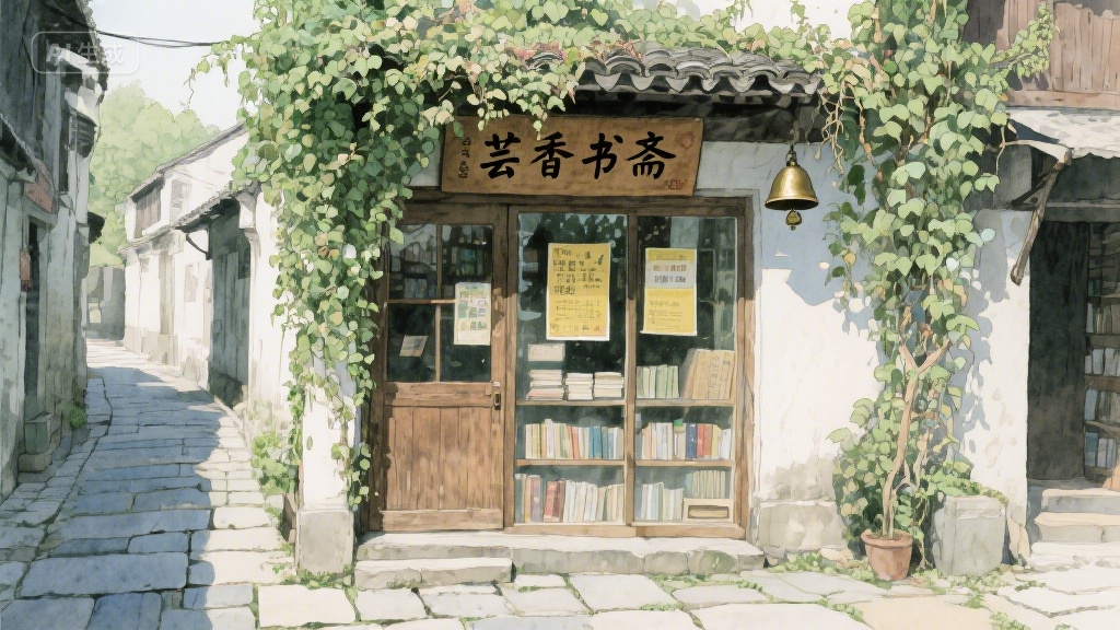 巷尾书斋：时光褶皱里的墨香记忆