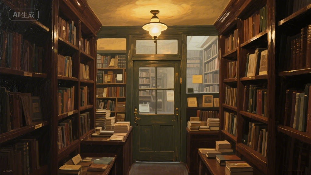 旧书店里的时光碎片